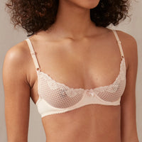 Soft Lace Demi Bra Timpa Alice Beige Intimates