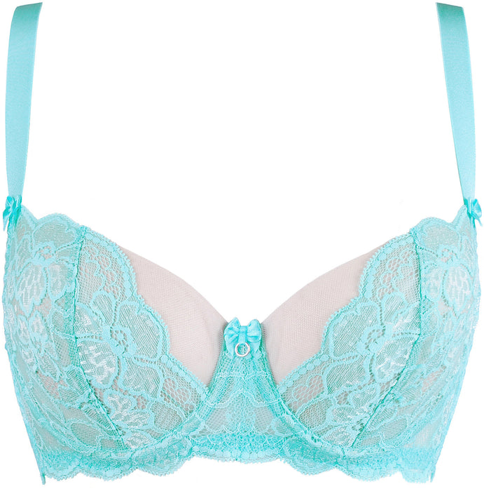 Floral Lace Balconette Bra Axami Allure