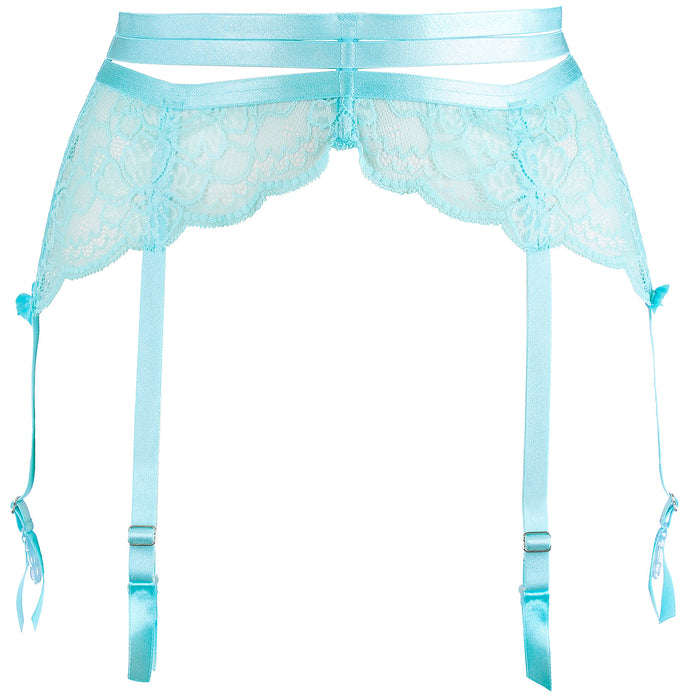 Floral Lace Garter Belt Axami Allure