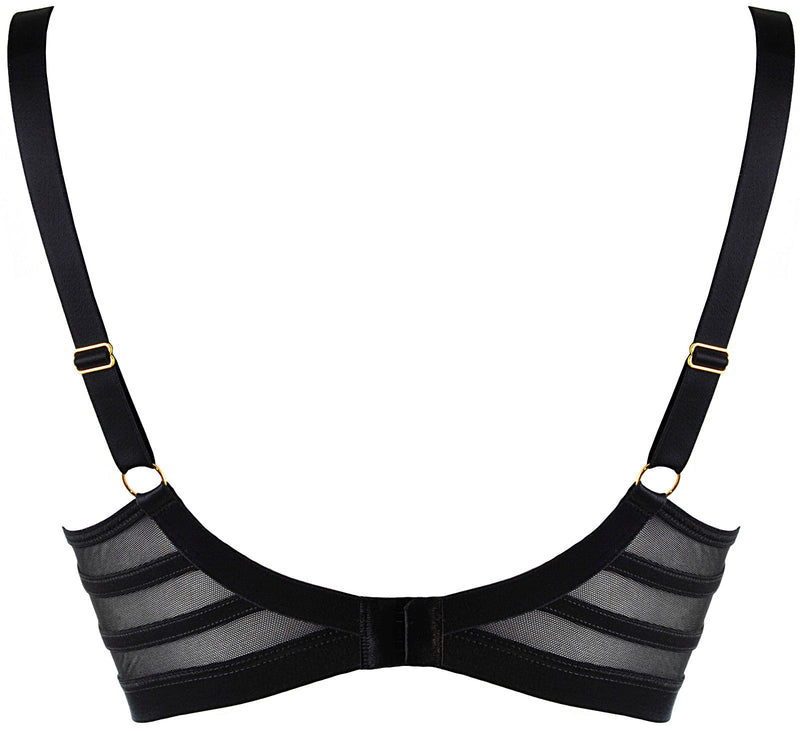 Soft Sheer Mesh Balconette Bra – Axami Impression | Lavinia Lingerie