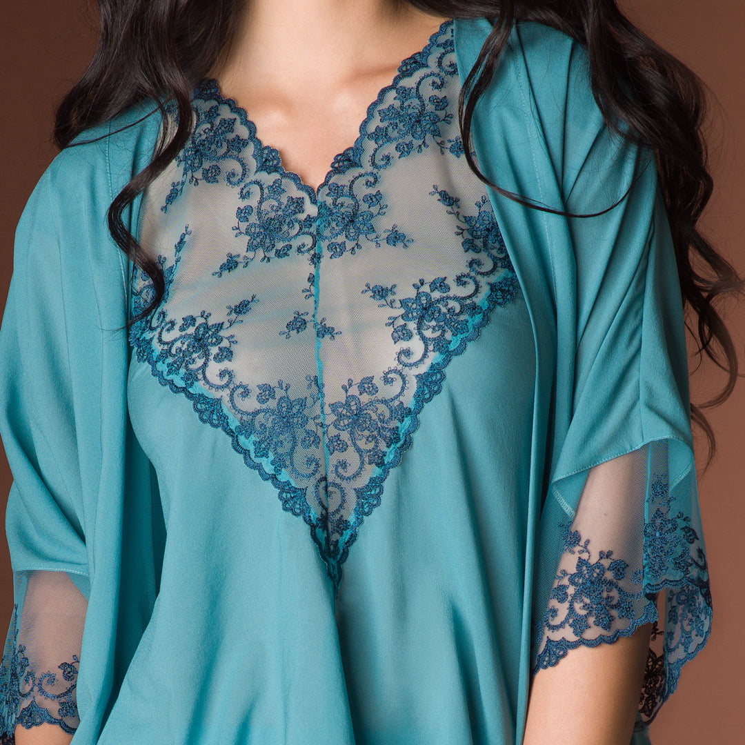 Soft Sheer Mesh Robe Vova Cosima