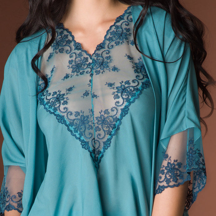 Soft Sheer Mesh Robe Vova Cosima