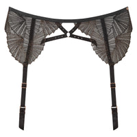 Gossard VIP Captivate Sheer Mesh Garter Belt