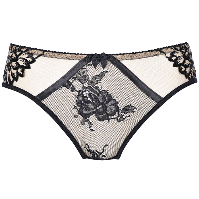 Sexy Sheer Peek-A-Boo Panty Axami Lotus