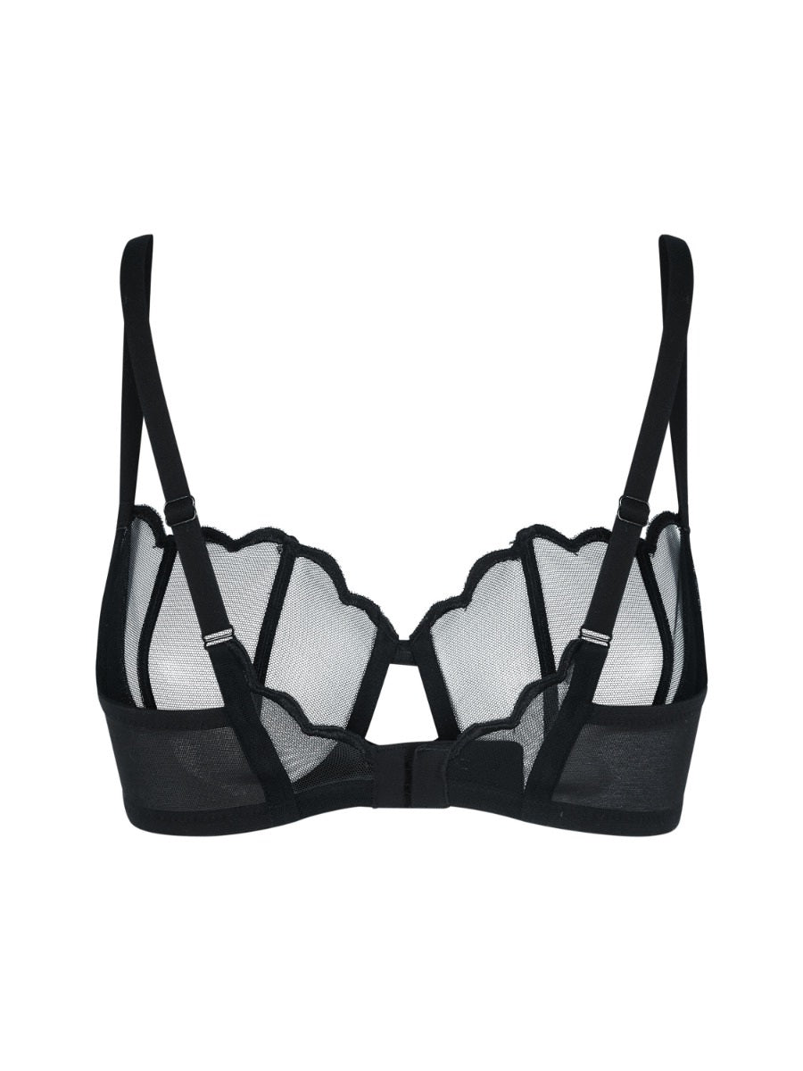 Gossard Obsession Black Sheer Balconette Bra