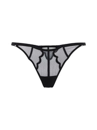Gossard Obsession Black Sheer Thong