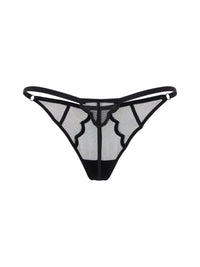 Gossard Obsession Black Sheer Thong
