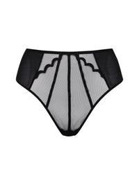 Gossard Obsession Black Sheer Deep Brief