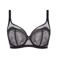 Sheer See Through Full Figure Lace Bra Brooke