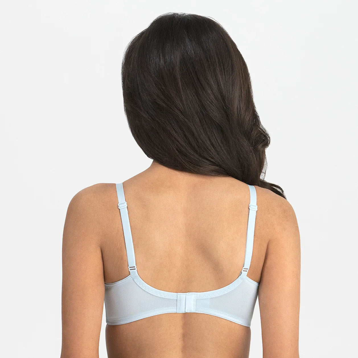 Blue Bra back view