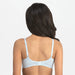 Blue Bra back view