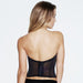 Hidden Underwire Longline Bra Dominique Ariel Black back