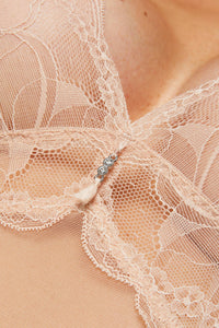 Sheer Mesh Lace Body Gorteks Charlize