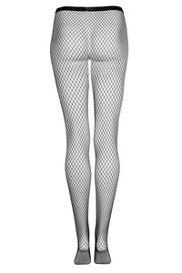Black fishnet stockings
