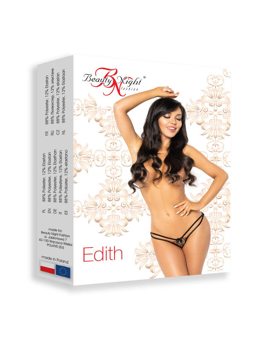 Sexy String Peek-A-Boo Panty Beauty Night Edith