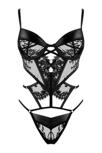 Beauty Night Leonela Sheer Lace Teddy