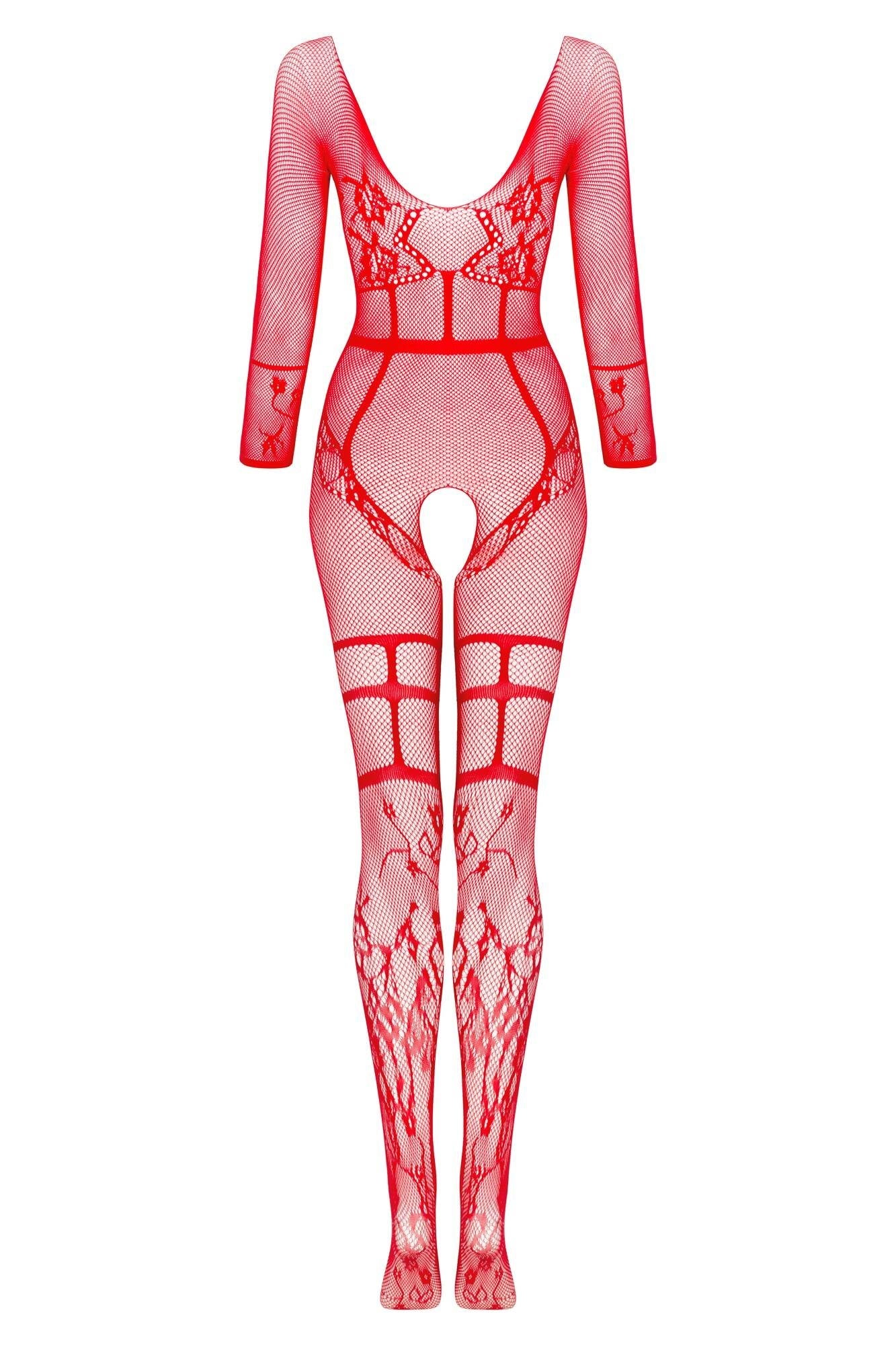 Red Bodystockings Red Underwear