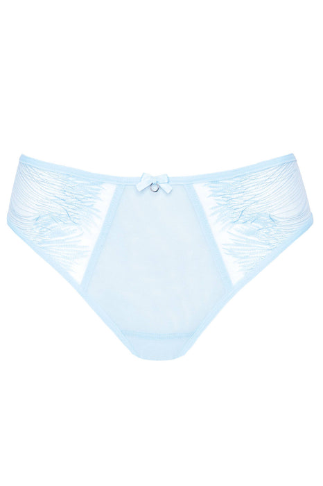 Sheer Mesh Bikini Panty Gorteks Mable Baby Blue