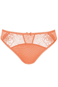 Semi Sheer Thong Panty Pamela Peach
