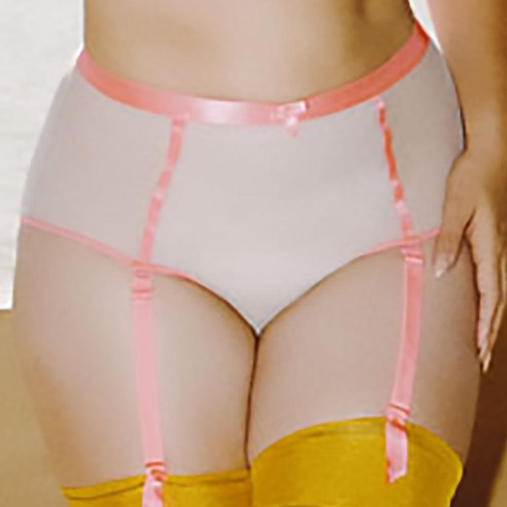 Fishnet Pin-Up High Waist Panty Claudette