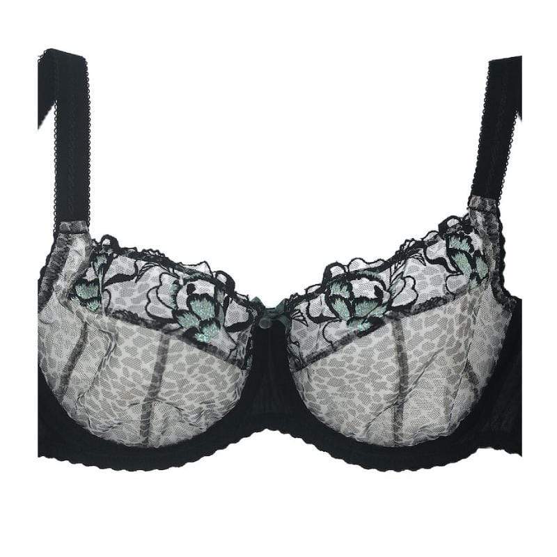 Sawren Intimates Full Figure Bra Full Figure Sheer Bra Sawren Java - Lavinia Lingerie
