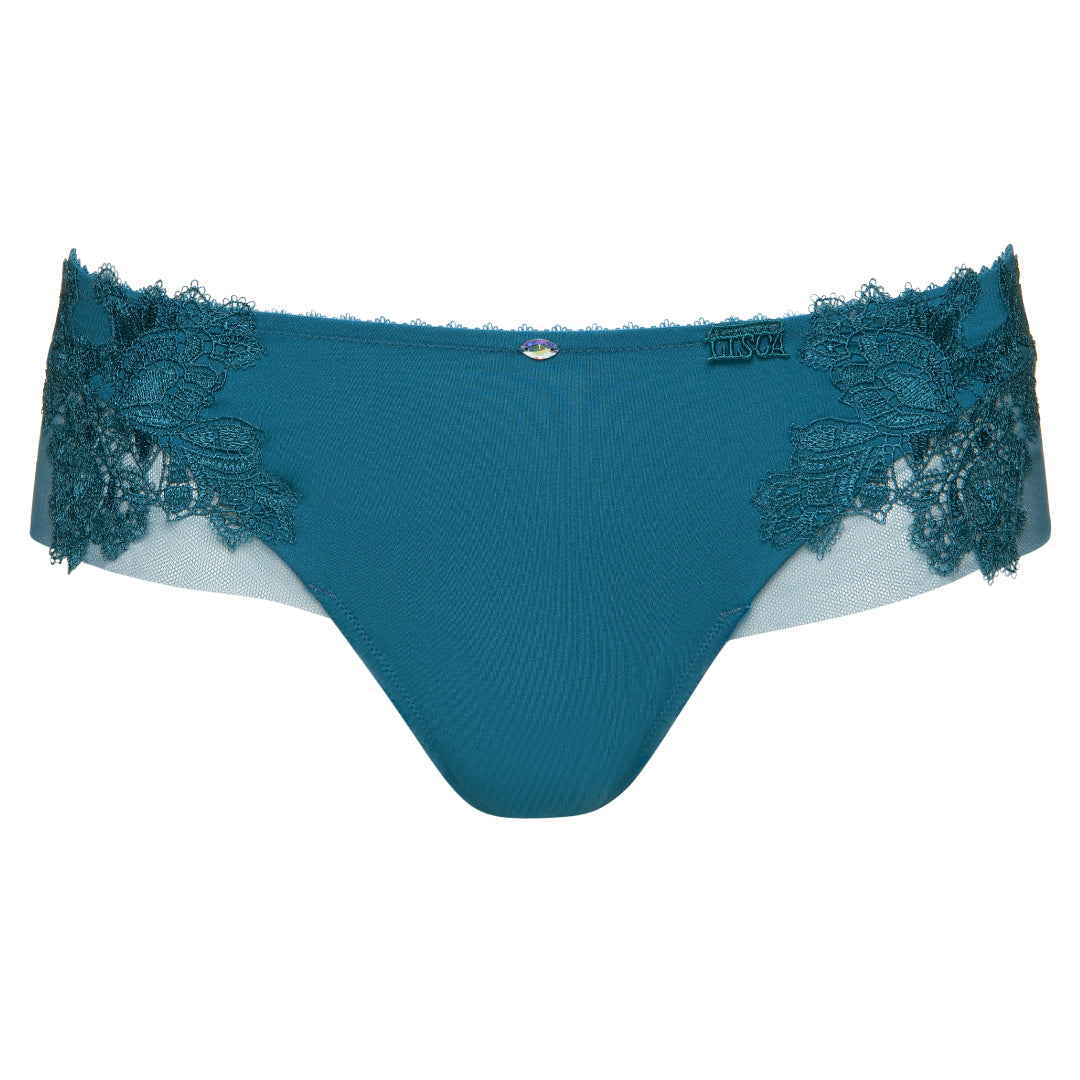 Sheer Lace Side Tanga Panty Lisca Peony