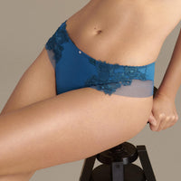 Sheer Lace Side Tanga Panty Lisca Peony