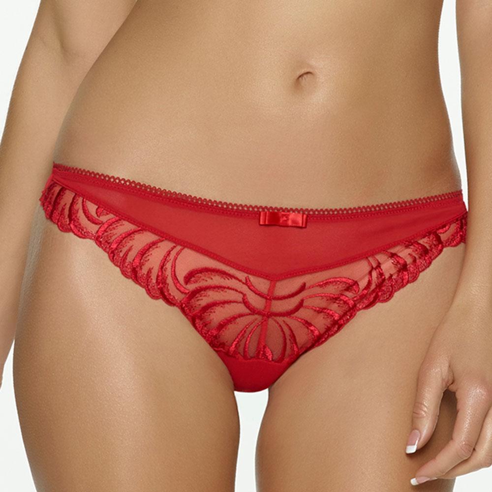 Felina Lana Sheer Low Rise Thong Panty