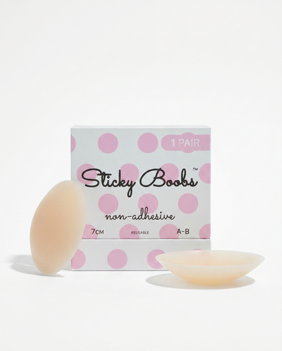 Sticky Boobs Non-Adhesive Silicone Nipple Covers – Reusable, No Glue