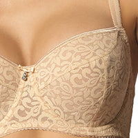 Full Figure Semi Sheer Bra Gorteks Marilyn