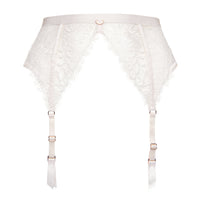 Sexy Sheer Lace Garter Belt Lisca Rose
