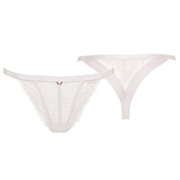 Sexy Sheer Lace Brazilian String Panty Lisca Rose