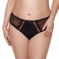 Semi Sheer Lace Bikini Panty Gorteks Salve