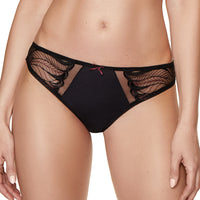 Semi Sheer Lace Thong Panty Gorteks Salve