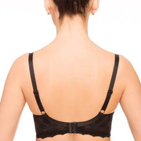 Lauma Pearly Shadow Semi Sheer Full Figure Polka Dot Lace Bra