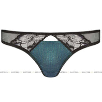 Semi Sheer Lace Thong Panty Gorteks Ariel Gorteks Lingerie Thong Panty
