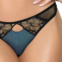 Semi Sheer Lace Thong Panty Gorteks Ariel Gorteks Lingerie Thong Panty