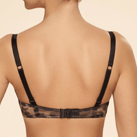 Semi Sheerr Full Figure Bra Ajour Burlesca Ajour Lingerie Full Figure Bra