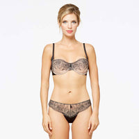 Sexy Double Mesh Balconette Bra Montelle Gatsby