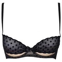 Axami Seductive Dots Sheer Demi Bra