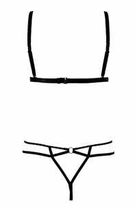 Anais Lingerie 2pc Lingerie Set Sexy Strappy Triangle Bra & String Panty Set Anais Alcyone - Lavinia Lingerie