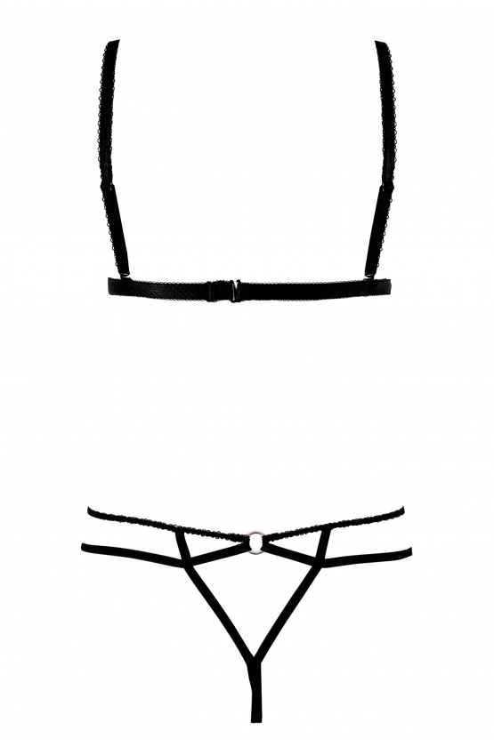 Anais Lingerie 2pc Lingerie Set Sexy Strappy Triangle Bra & String Panty Set Anais Alcyone - Lavinia Lingerie