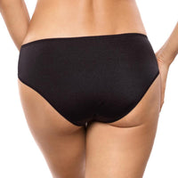 Gorteks Onyx Sheer Embroidered Bikini Panty