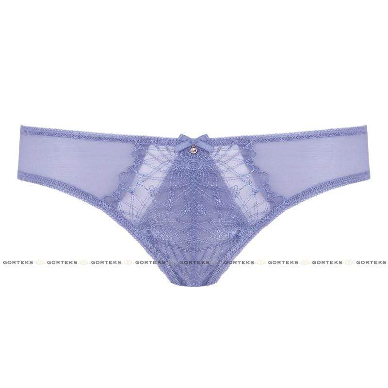 Sheer Embroidered Lace Thong Panty Gorteks Aspen