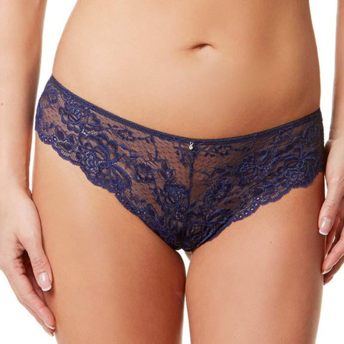 Sheer Lace Brazilian Panty Montelle Flirt Twilight