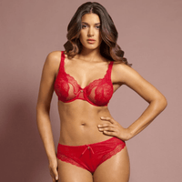 Sheer Lace Full Figure Bra Lunaire Ashley