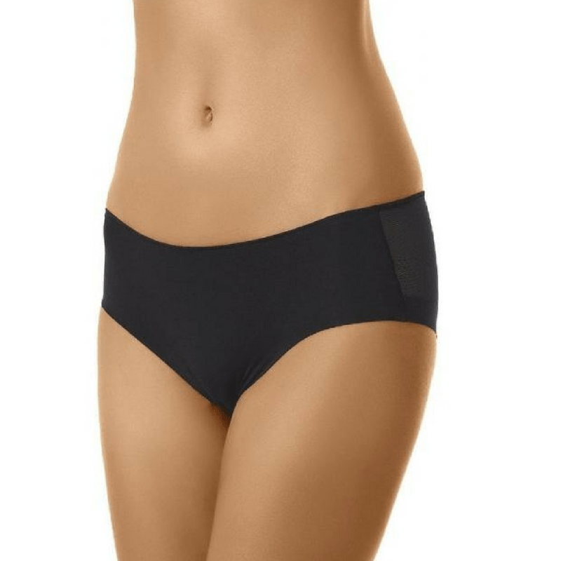 Wolbar Evita Sheer Mesh Back Boyshorts Panty