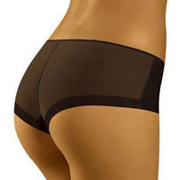Wolbar Evita Sheer Mesh Back Boyshorts Panty