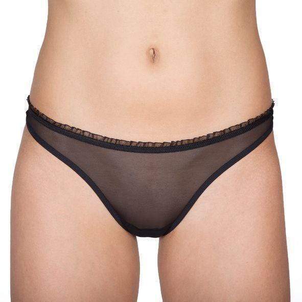 Rosme Lingerie Thong Panty Sheer Mesh Thong Panty Rosme Tango - Lavinia Lingerie