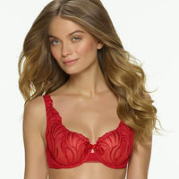 Felina Lana Sheer Mesh Unlined Balconette Bra